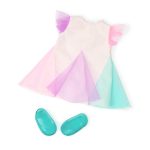 Our Generation: lalka TANIA 46cm – z regulowanymi włosami i kolorowymi pasemkami - obrazek 8