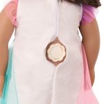 Our Generation: lalka TANIA 46cm – z regulowanymi włosami i kolorowymi pasemkami - obrazek 9