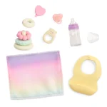 Our Generation: lalka TORY 46cm z młodszą siostrą – NIEMOWLĘCIEM i akcesoriami dla dzidziusia - obrazek 5