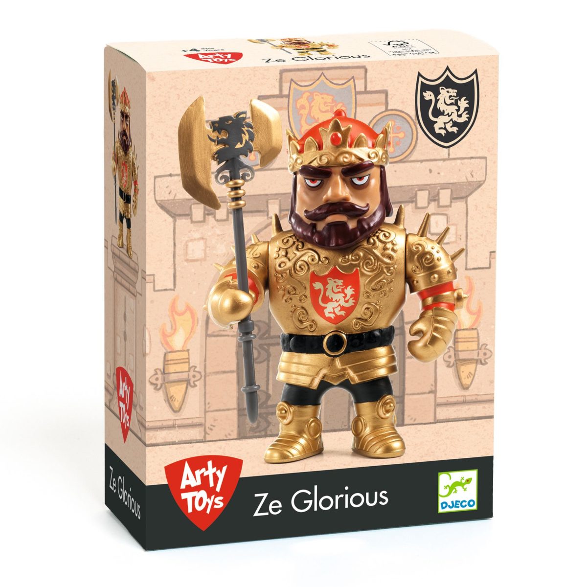 Djeco: ARTY TOYS Figurka RYCERZ Ze Glorious 4+ - obrazek 1