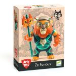 Djeco: ARTY TOYS Figurka WOJOWNIK Ze Furious 4+