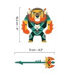 Djeco: ARTY TOYS Figurka WOJOWNIK Ze Furious 4+ - obrazek 3