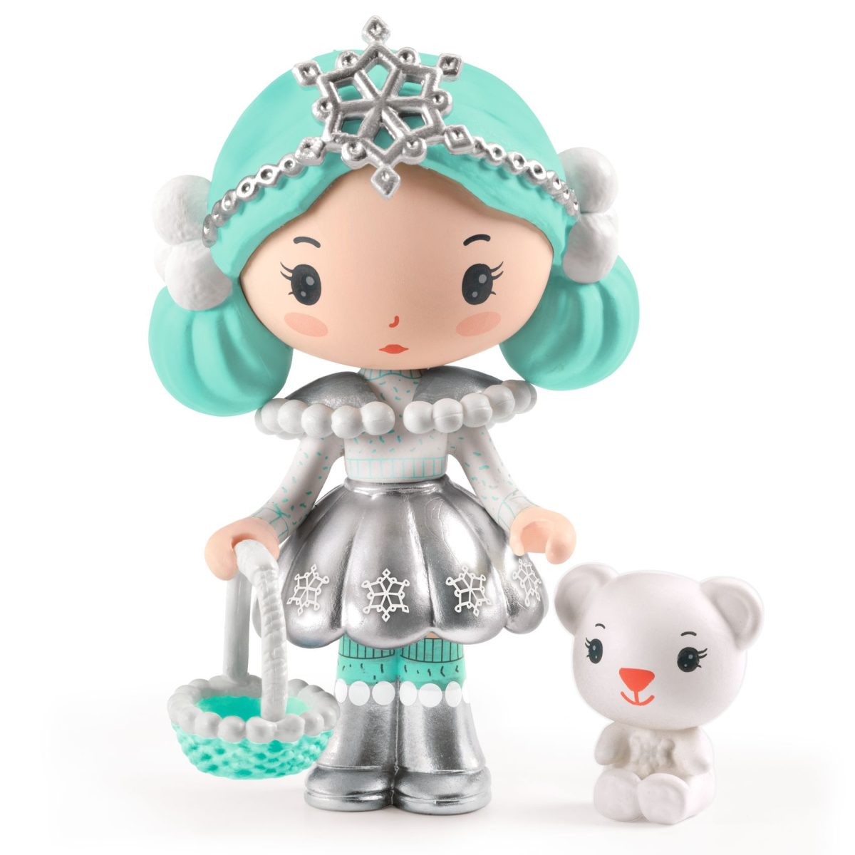 Djeco: TINYLY Figurki NEIGE & NOURS - obrazek 1