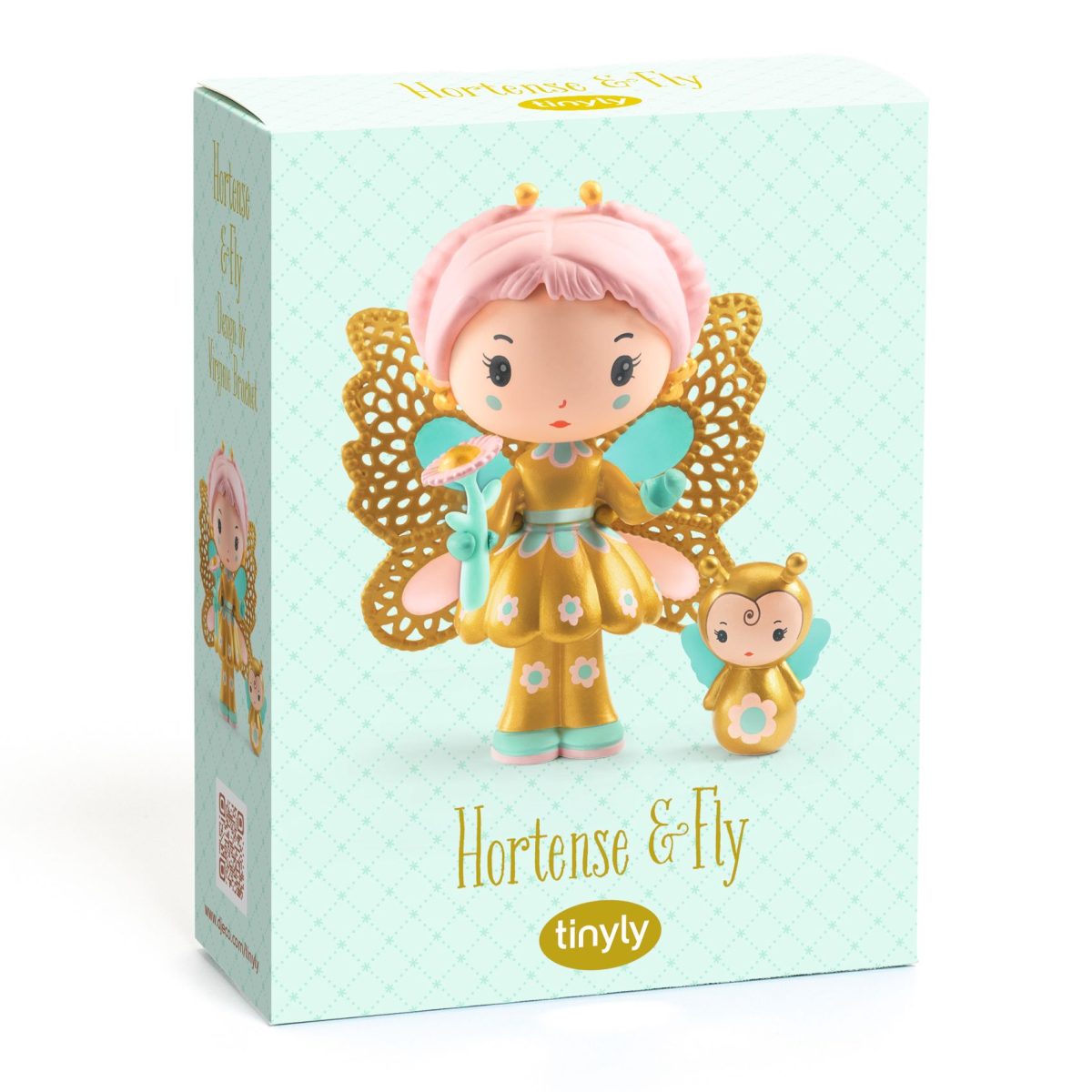 DJ06937-B3D-RVB Djeco: TINYLY Figurki HORTENSE & FLY - obrazek 2