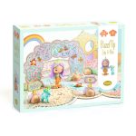 Djeco: TINYLY Puzzle tekturowe SCENOGRAFIA LILY + figurki