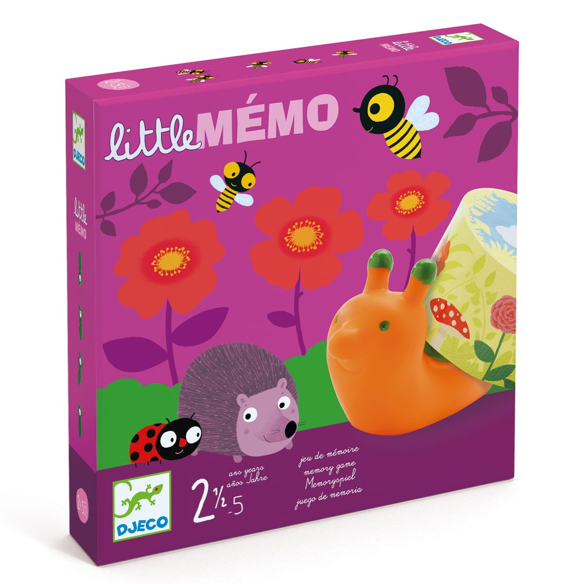 Djeco: Gra dla najmłodszych LITTLE MEMO 2+ - obrazek 1