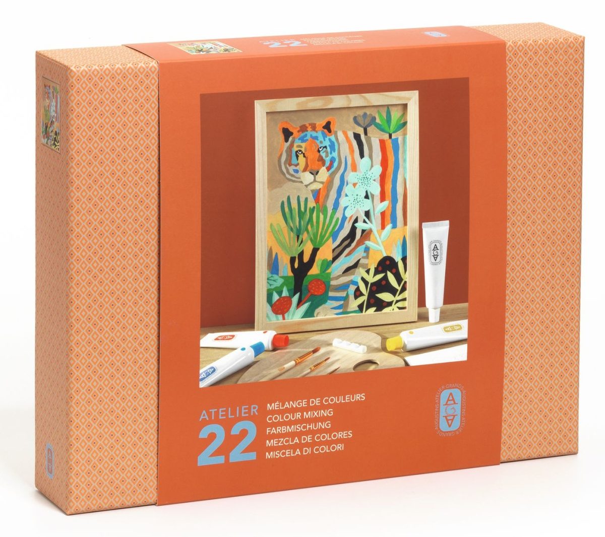 Djeco: AGA Atelier 22 zestaw ART mieszanie kolorów 15+ - obrazek 1