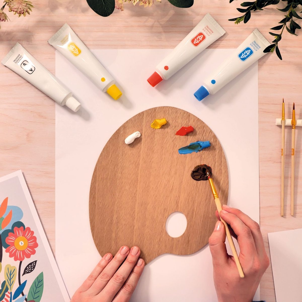 Djeco: AGA Atelier 23 zestaw ART mieszanie kolorów 15+ - obrazek 4