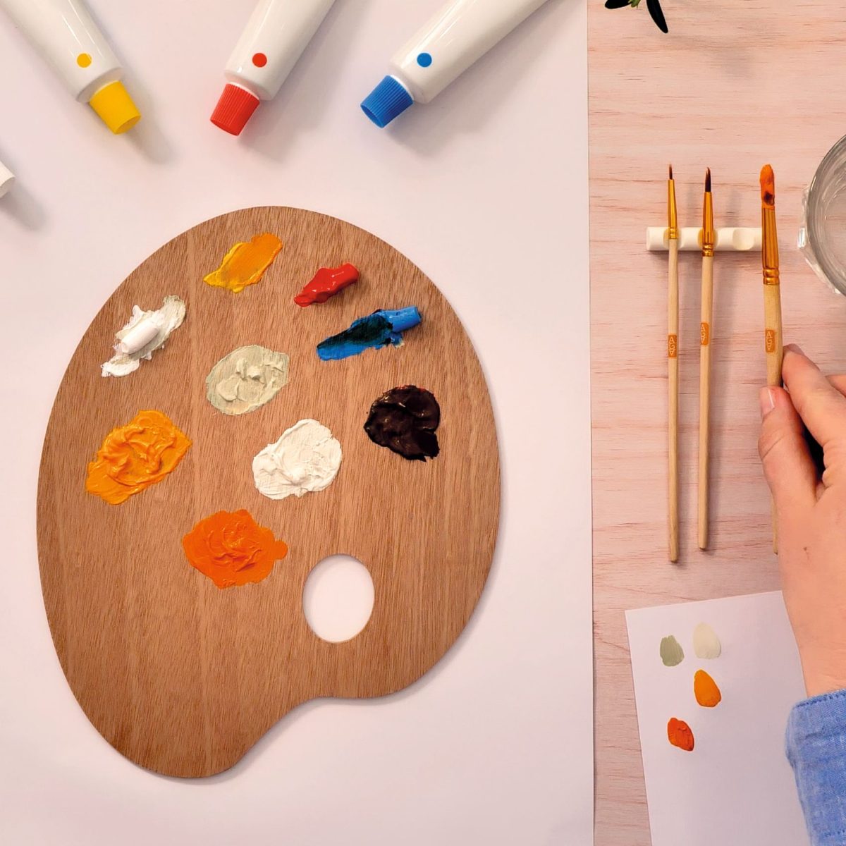 Djeco: AGA Atelier 23 zestaw ART mieszanie kolorów 15+ - obrazek 3