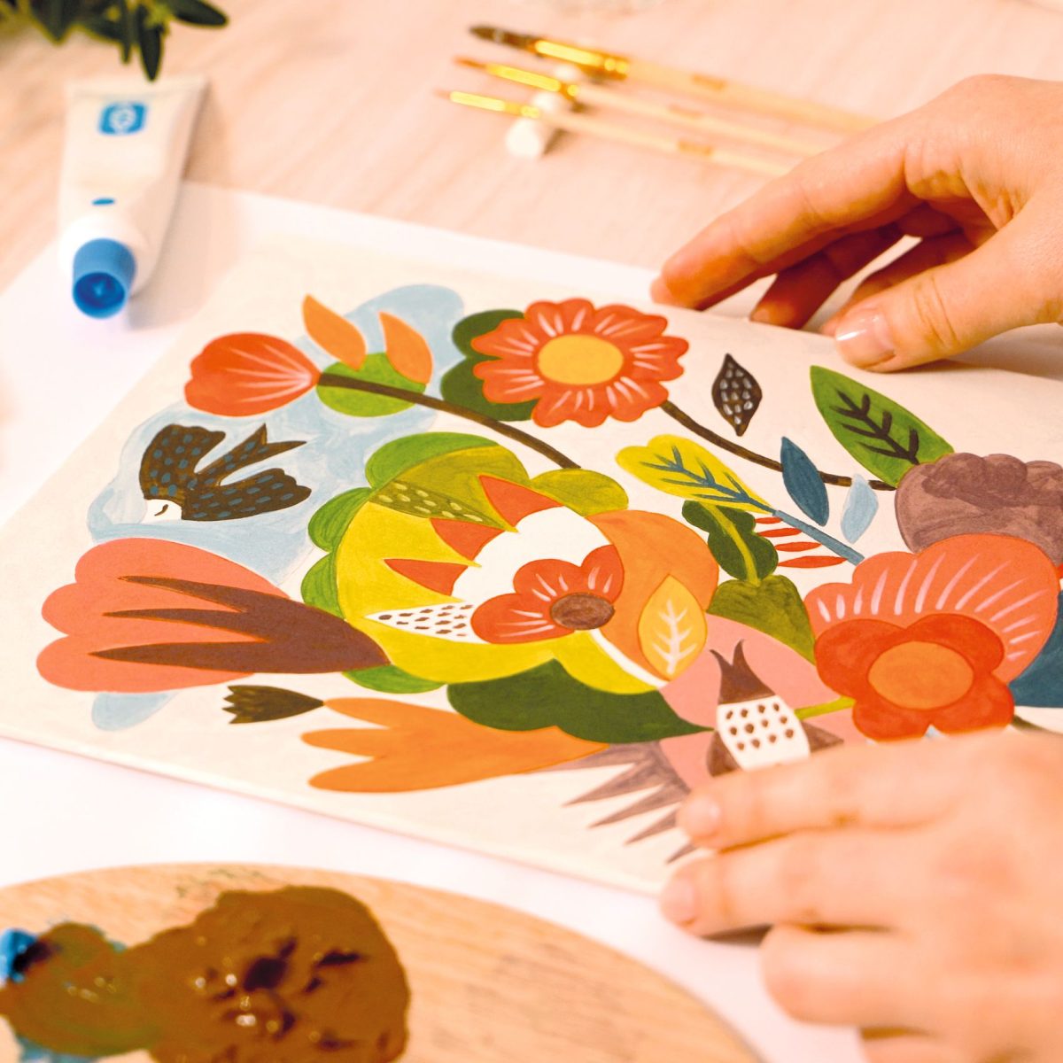 Djeco: AGA Atelier 23 zestaw ART mieszanie kolorów 15+ - obrazek 7