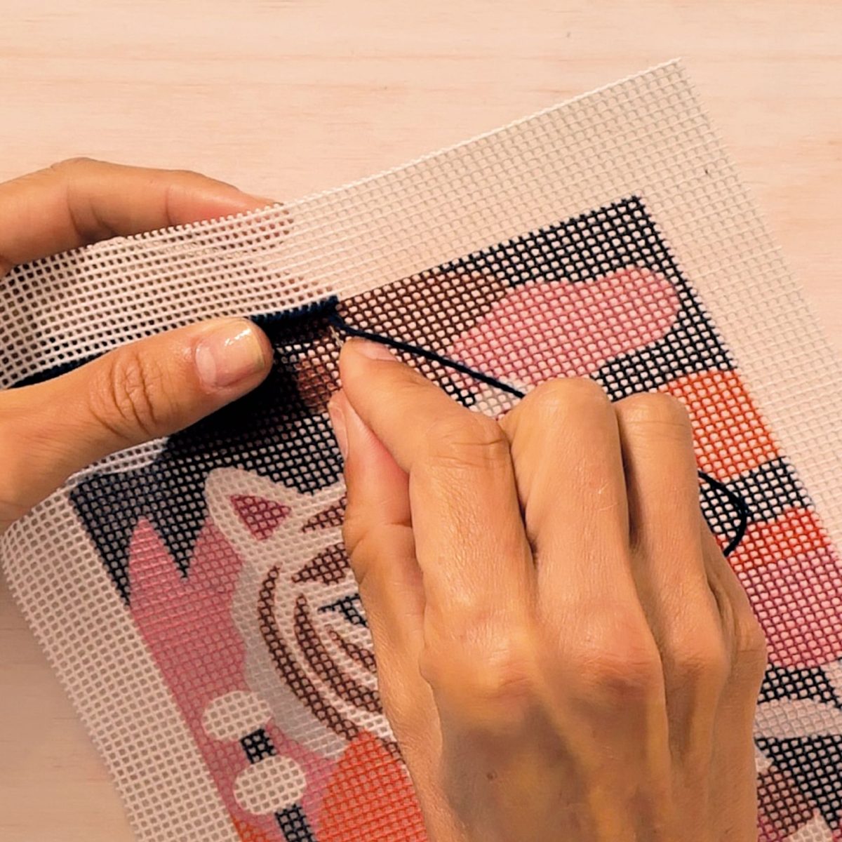 Djeco: AGA Atelier 64 zestaw ART haft gobelinowy 15+ - obrazek 5