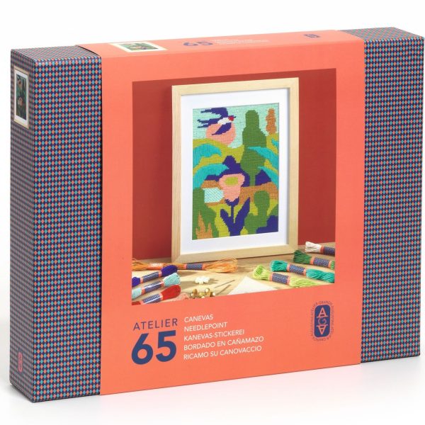 Djeco: AGA Atelier 65 zestaw ART haft gobelinowy 15+