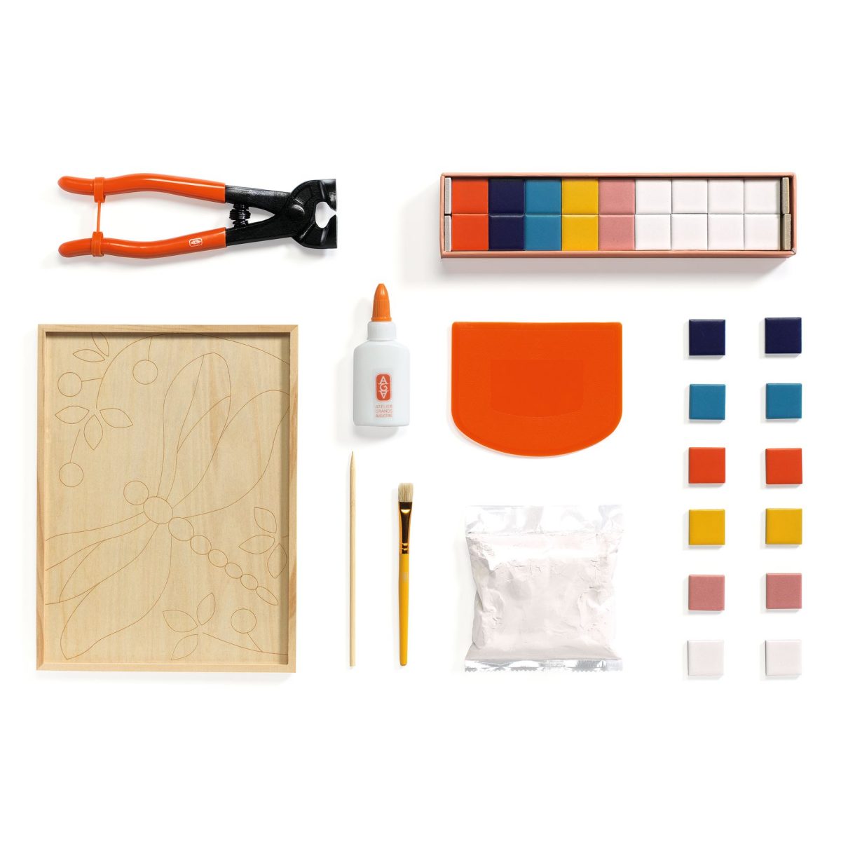 Djeco: AGA Atelier 72 zestaw ART mozaika 15+ - obrazek 5