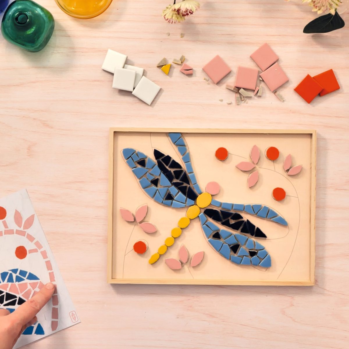 Djeco: AGA Atelier 72 zestaw ART mozaika 15+ - obrazek 6