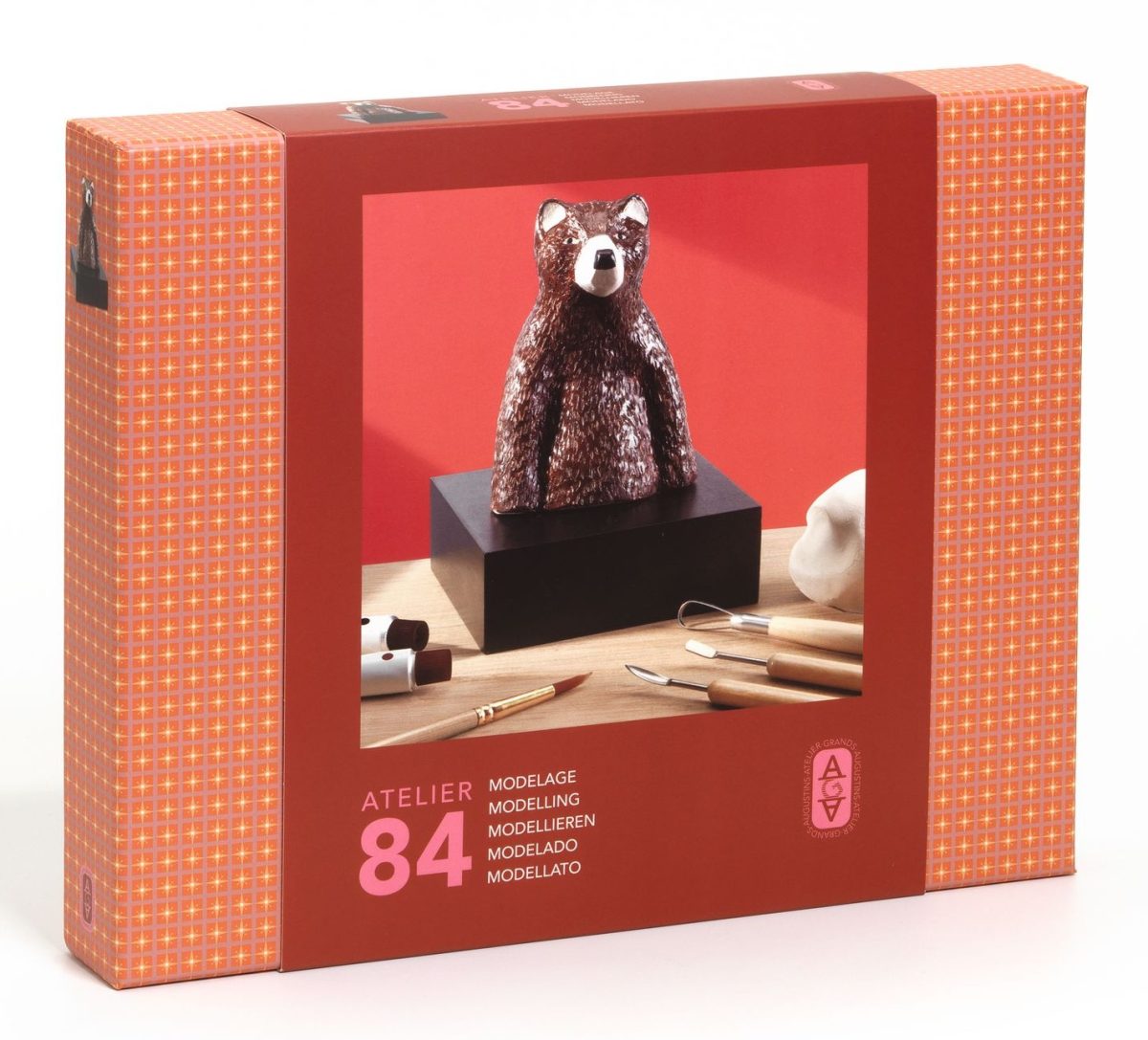 Djeco: AGA Atelier 84 zestaw ART modelowanie 15+ - obrazek 1