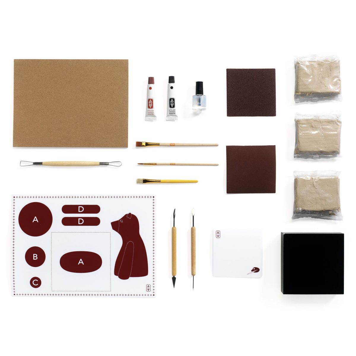 Djeco: AGA Atelier 84 zestaw ART modelowanie 15+ - obrazek 6