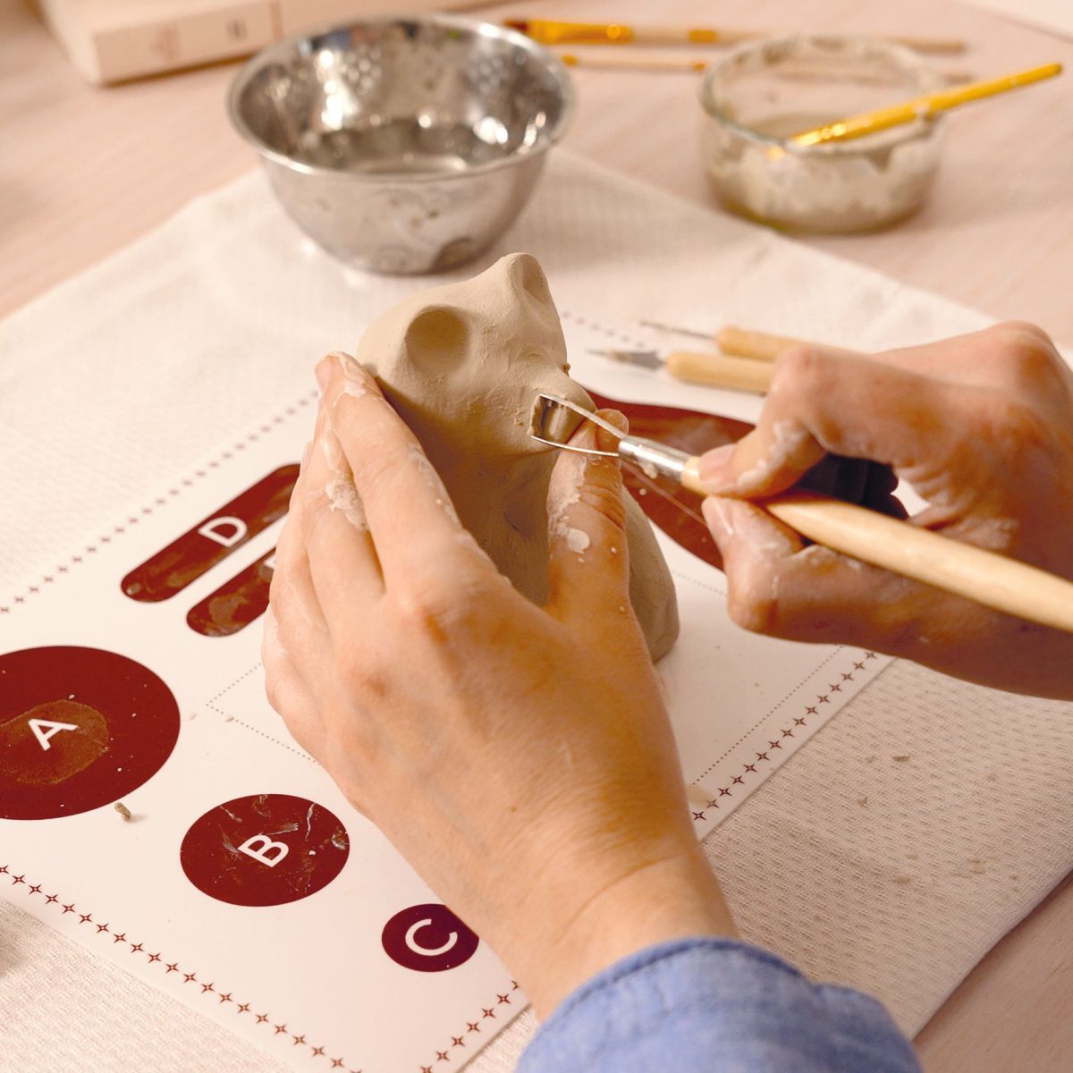 Djeco: AGA Atelier 84 zestaw ART modelowanie 15+ - obrazek 3