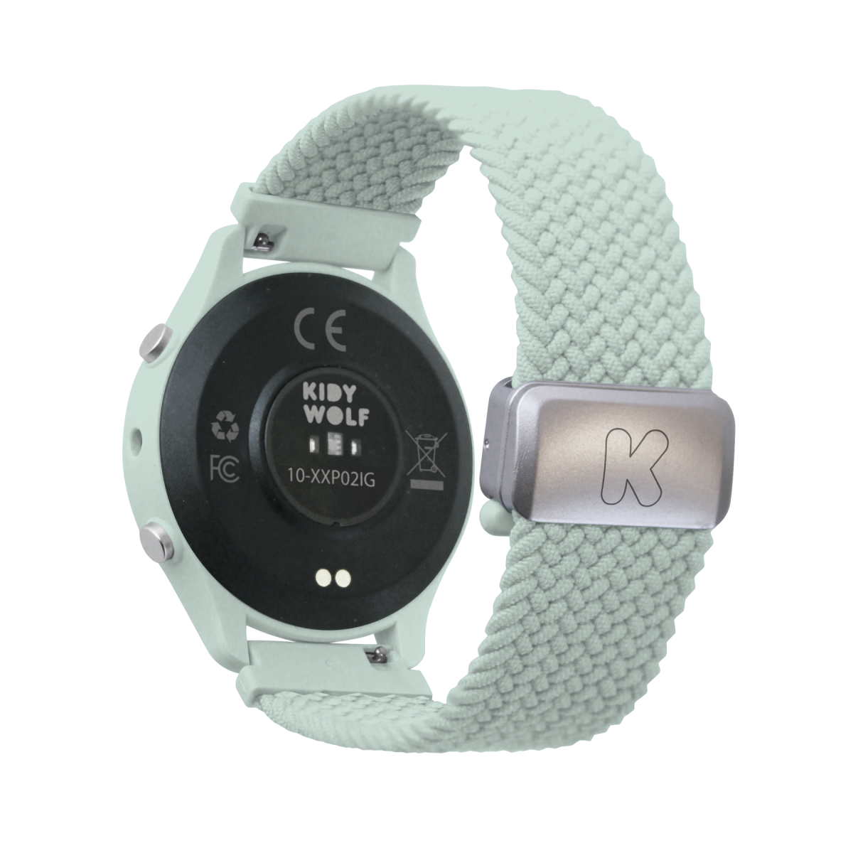 K-WATCH-GR-04-02 Kidywolf: K-Watch zegarek dla dzieci zielony - obrazek 2