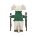 JellyCat: Wesoła Myszka na Nartach 20CM - obrazek 3