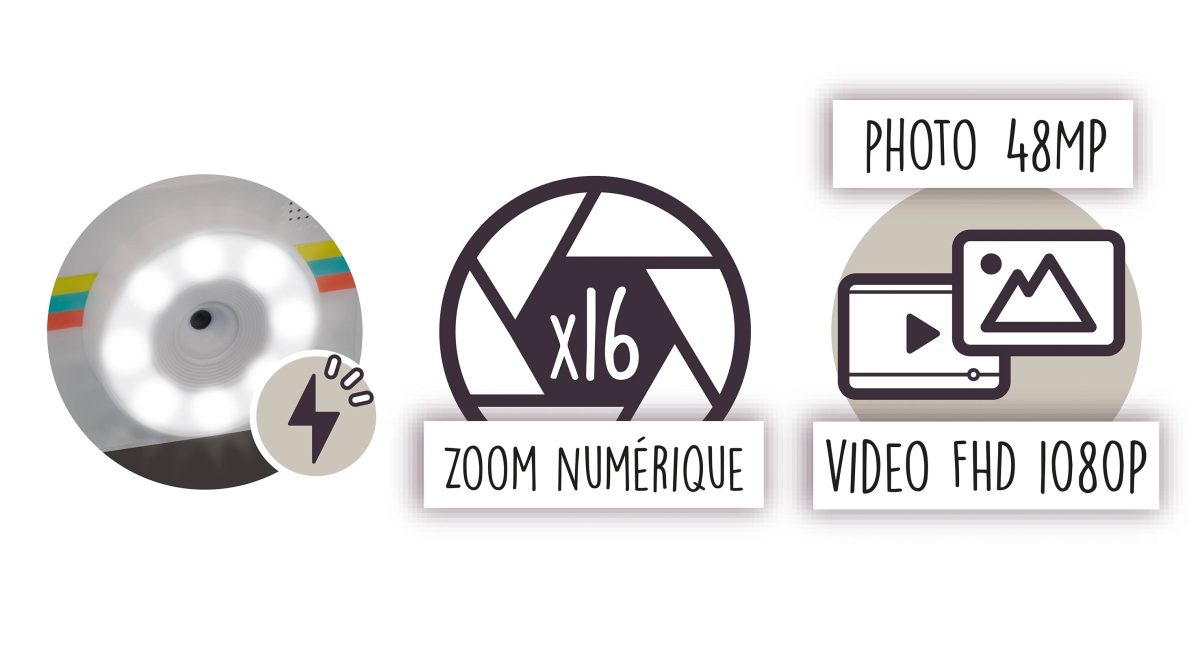 BUKI: Aparat fotograficzny dla dziecka 2w1 CamPro 8+ - obrazek 4