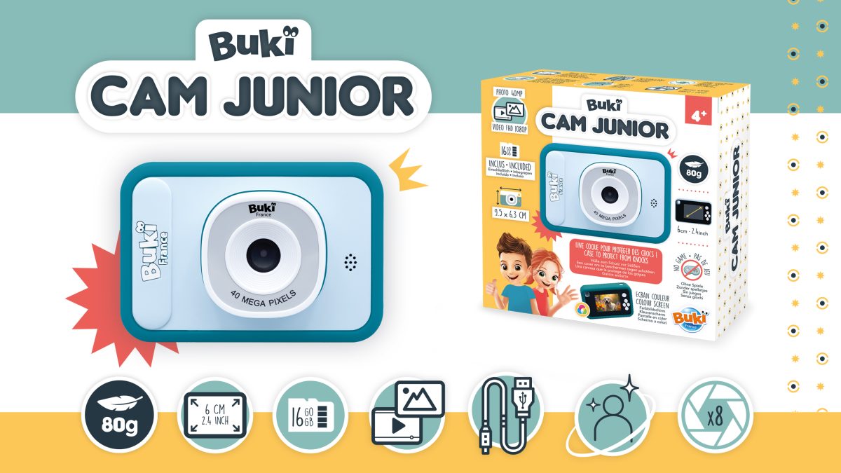 BUKI: Aparat fotograficzny dla dziecka CamJunior 4+ - obrazek 5