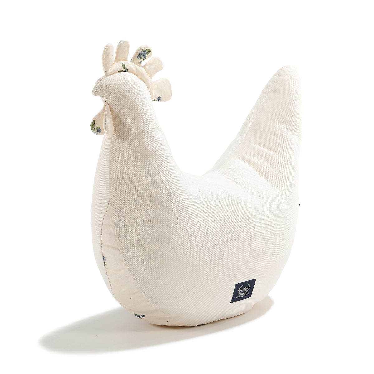 LA MILLOU: poduszka kura babci Dany Velvet Bawełna COUNTRY BERRY - obrazek 1