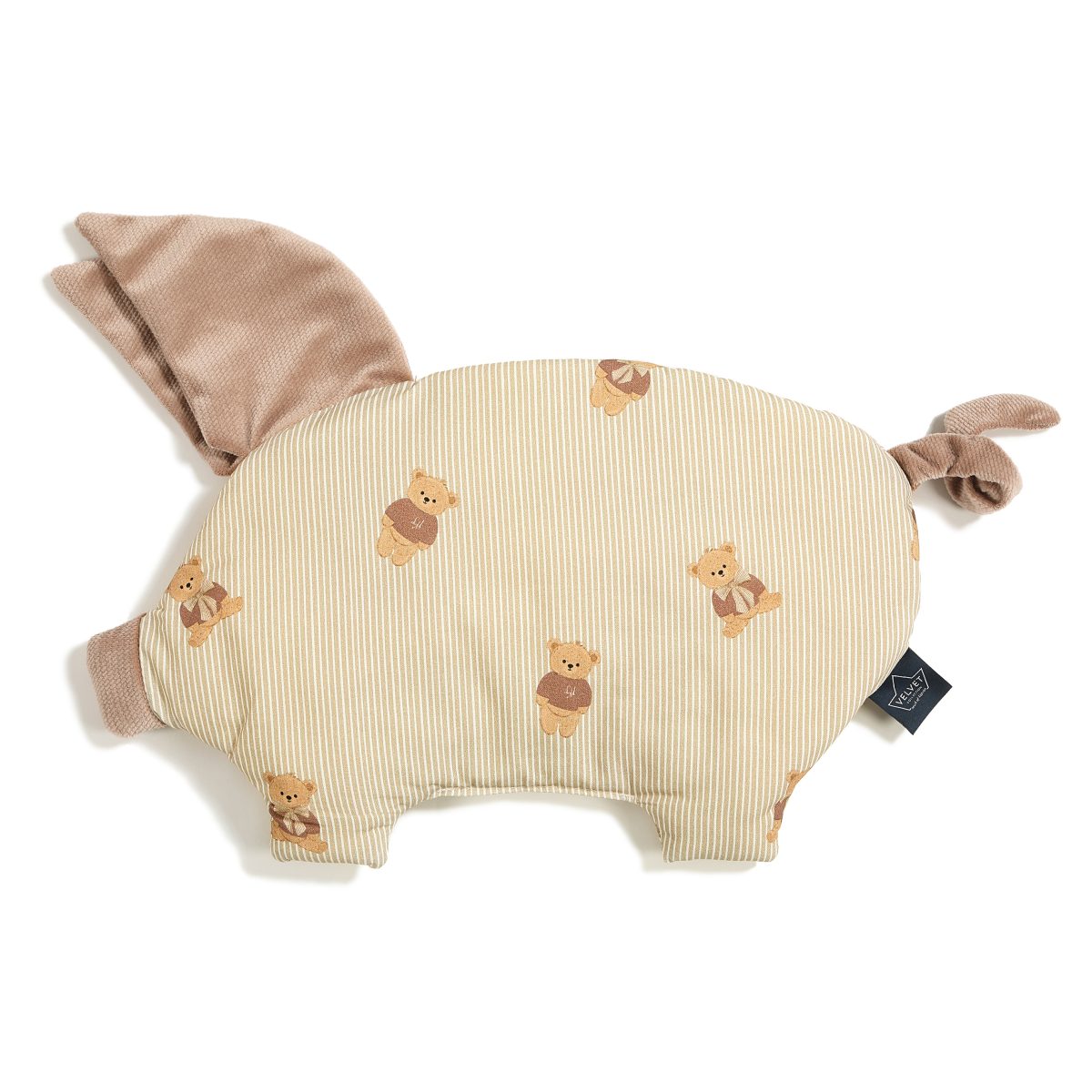 La Millou: BABY BEAR poduszka Sleepy Pig Velvet - obrazek 1