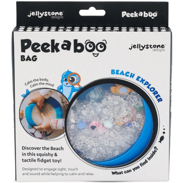 Projekt bez nazwy (1) Jellystone: sensoryczny dysk z figurkami A-Ku-Ku! Peekaboo Plaża - obrazek 3