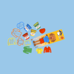 ChildGen: zestaw kreatywny 100% naturalna ciastolina i akcesoria PAW PALS Bohater Max Zawody - Praca - obrazek 2