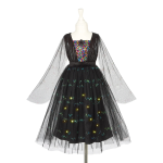 Souza! kostium sukienka tiulowa z cekinami i lampkami LED czarownica Agatha 5-7 lat
