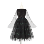 Souza! kostium sukienka tiulowa z cekinami i lampkami LED czarownica Agatha 5-7 lat - obrazek 3