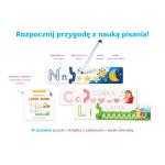 Kapitan Nauka: nauka pisania. Litery i sowa. Książka + puzzle - obrazek 2