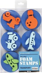 Aladine: Stemple piankowe 12 wzorów - Pojazdy - obrazek 2