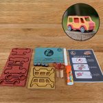 Croc Toys®: zestaw DIY Drewniany pojazd super van ANNE - obrazek 2