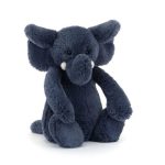 JellyCat: Nieśmiały Słonik Granatowy 31 cm
