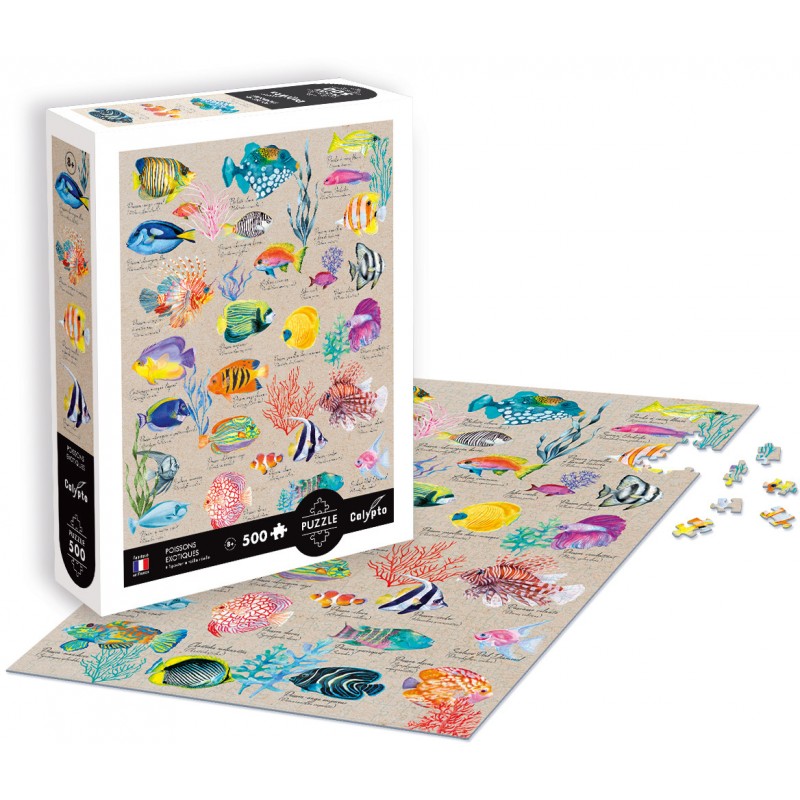 calypto-puzzle-500-elementow-egzotyczne-ryby-7314.jpgx Calypto: Puzzle 500 el. Egzotyczne Ryby - obrazek 2