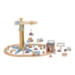 Little Dutch: drewniany dźwig budowlany z torami