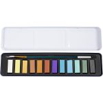 Creativ: Farby akwarelowe 12 kolorów metalicznych 3+ - obrazek 3