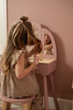 Little Dutch: drewniana duża toaletka z akcesoriami - obrazek 3
