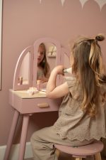 Little Dutch: drewniana duża toaletka z akcesoriami - obrazek 2