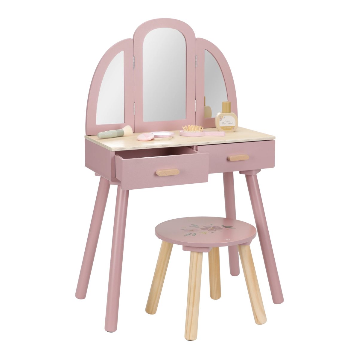 dressing-table-ld2513-product-5 Little Dutch: drewniana duża toaletka z akcesoriami - obrazek 4