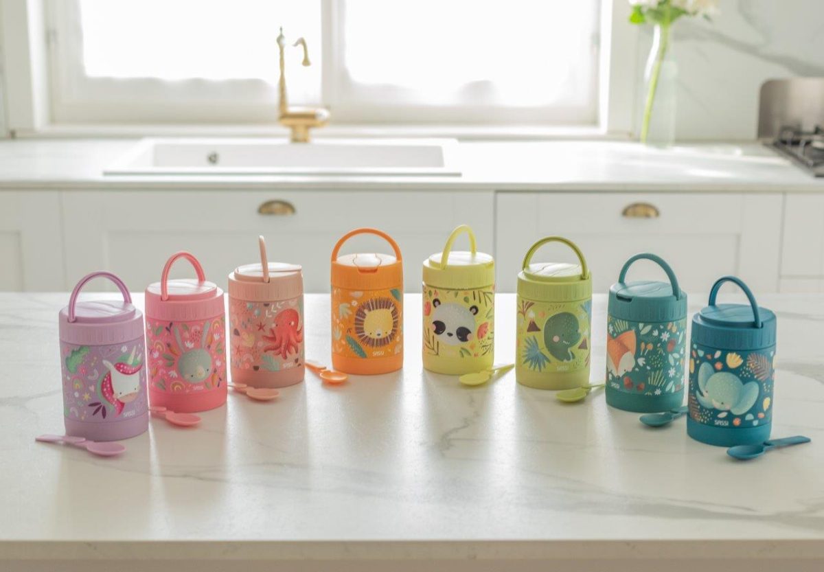SASSI: Termos obiadowy dla dzieci 350ml Słonik - obrazek 5