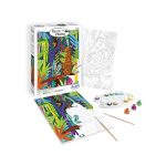 SentoSphere: PALETA ARTYSTY - Pantera z dżungli / malowanie po numerach - obrazek 2