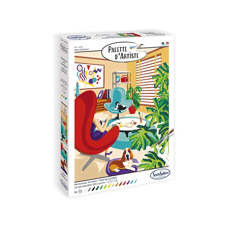 malowanie-po-numerach-przytulne-wnetrze-sentosphere-45208 SentoSphere: PALETA ARTYSTY - Przytulne wnętrze / malowanie po numerach 14+ - obrazek 1