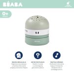 Beaba: projektor gwiazd z pozytywką i czujnikiem płaczu Pixie Sage Green - obrazek 6