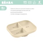 Beaba: silikonowy trójdzielny talerz z przyssawką Clay - obrazek 3