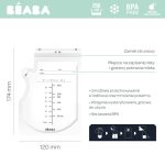 Beaba: woreczki do przechowywania pokarmu 250ml 50 sztuk - obrazek 2