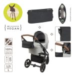 Lassig: Green Label Organizer do wózka black - obrazek 5