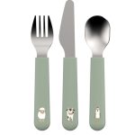 MEPAL & Little Dutch: zestaw sztućców dziecięcych 3 szt. Little Farm