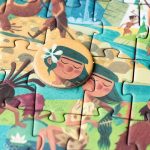 Londji®: Puzzle kieszonkowe z grą obserwacyjną Mamut 100 el. - obrazek 3